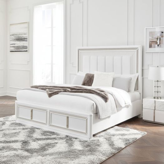 Chalanna California King Upholstered Storage Bed