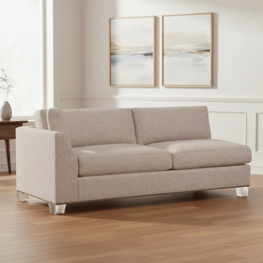 Chamfered Arm Left Arm Facing Sofa - SHBA-52