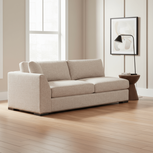 Chamfered Arm Left Arm Facing Sofa - SHBP-52