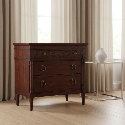 Charleston Three-Drawer Nightstand