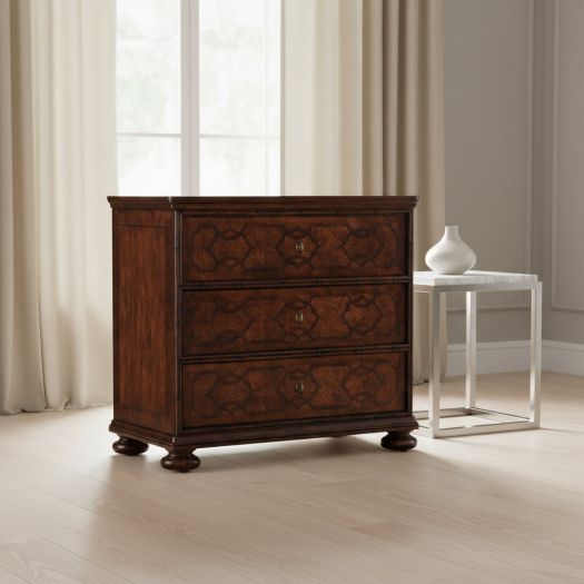 Charleston Three-Drawer Nightstand