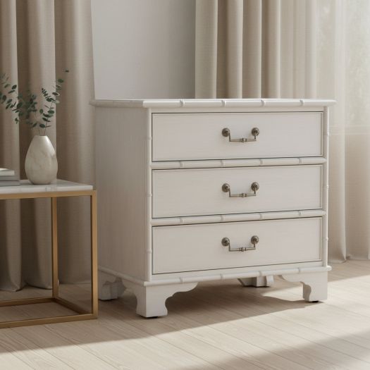 Charleston Three-Drawer Nightstand