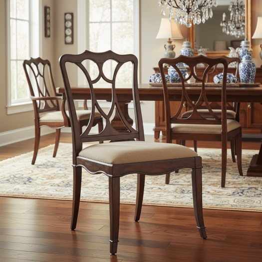 Charleston Upholstered Seat Side Chair