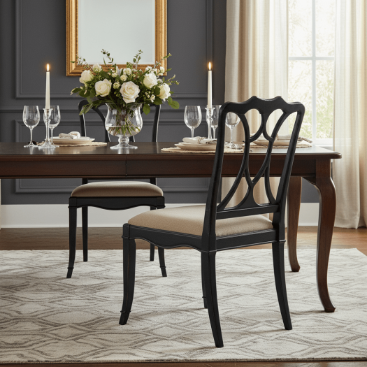 Charleston Upholstered Seat Side Chair