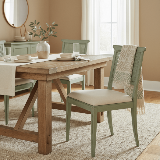 Charleston Upholstered Seat Side Chair