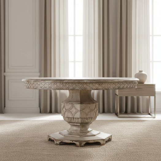Chatelet Round Dining Table with One 20'' Leaf