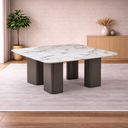Celadon Charm Marble Dining Table