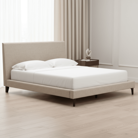 Cielden California King Upholstered Bed with Roll Slats