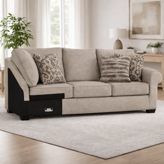 Claireah Right-Arm Facing Sofa with Corner Wedge