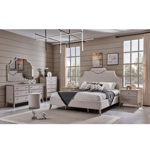 CLAREMONT WOODS KING BED