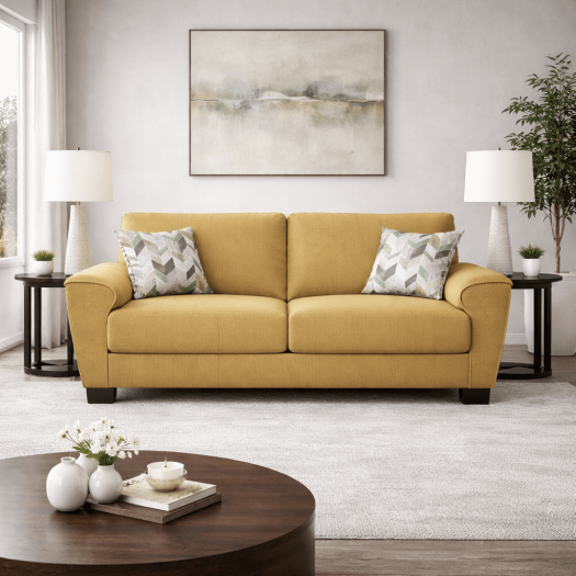 Clarksville Charisma Lime Sofa (216cm)