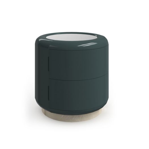 Classic - Gelee Round Accent Table - Apatite