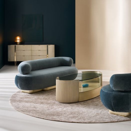 Classic - Love Oval Cocktail Table - Oracle