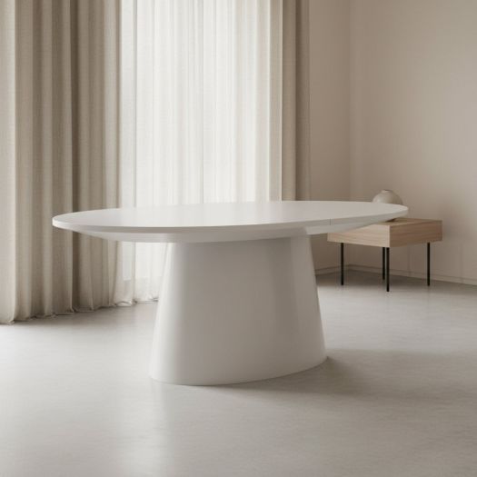 Classic - *Paragon Dining Table - Blanc