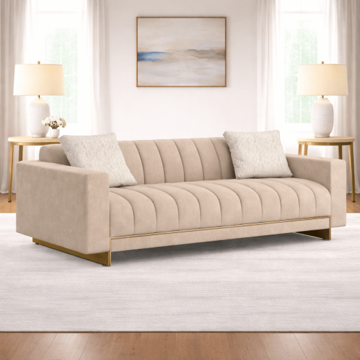 Classic Upholstery. - 84 Well Balanced Sofa