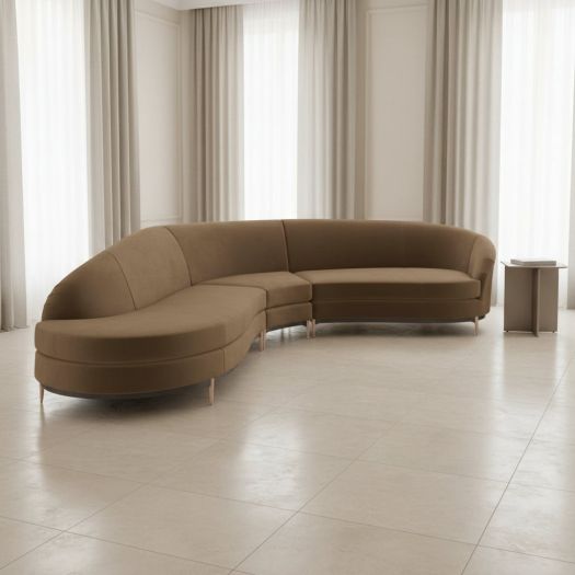 Classic Upholstery - * Three'S Company 3Pc Sectional