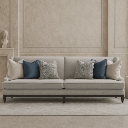 Classy By Noha Albabtain Blue XL Sofa