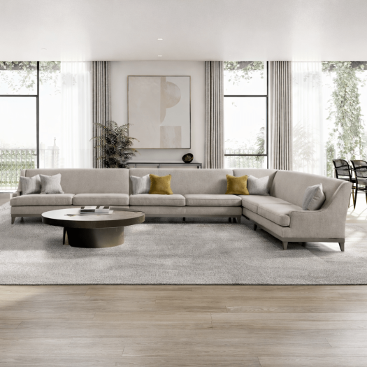 Classy By Noha Albabtain Sectional LAF3+AL+RAF2