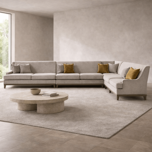 Classy By Noha Albabtain Sectional RAF3+AL+LAF2