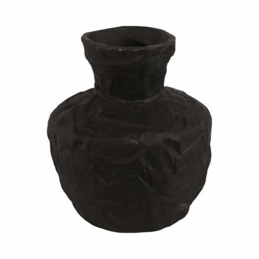 Cleo Black Ecomix Vase