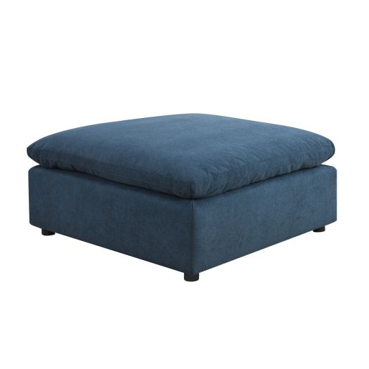 Cloud 9 Navy Ottoman