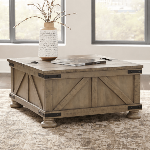 COCKTAIL TABLE WITH STORAGE