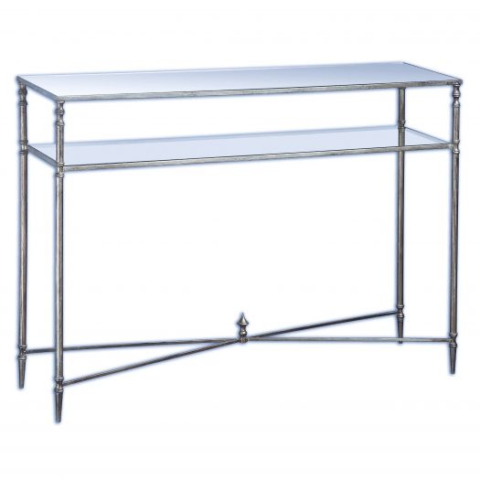 Henzler Silver Console Table