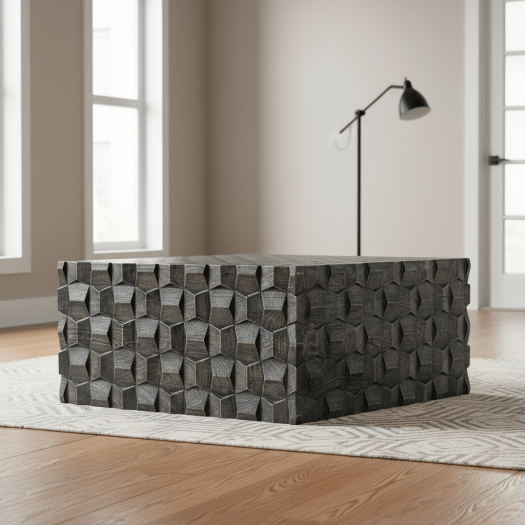 Commerce & Market Chiseling Cocktail Table