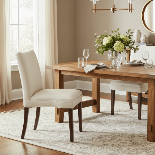 Concave Short Back Armless Stack Chair