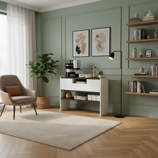 Contemporary Elegant Coffee Corner