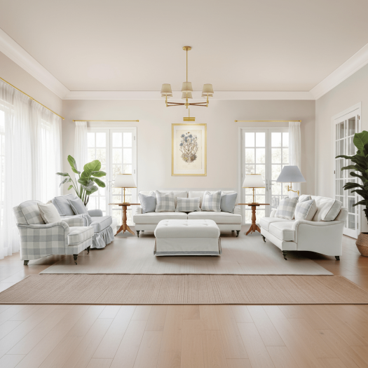 Cottage Calm by Nouf Alaboudi Living Room Set