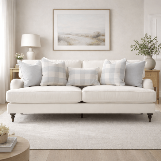 Cottage Calm by Nouf Alaboudi Sofa