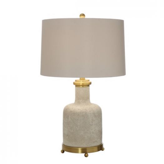 Stone Table Lamp