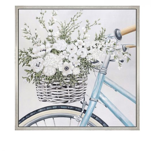 Mashael Riding Bouquet Wall Painting