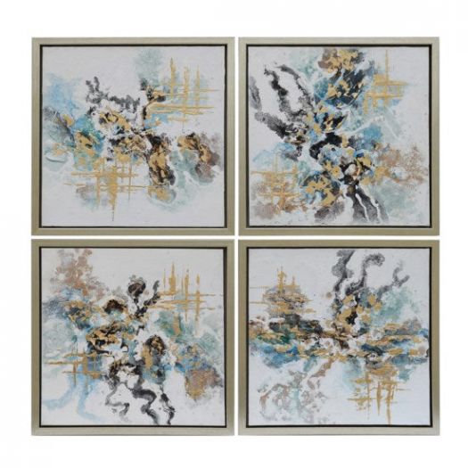 Abstract Quatro Set of 4 Wall Art