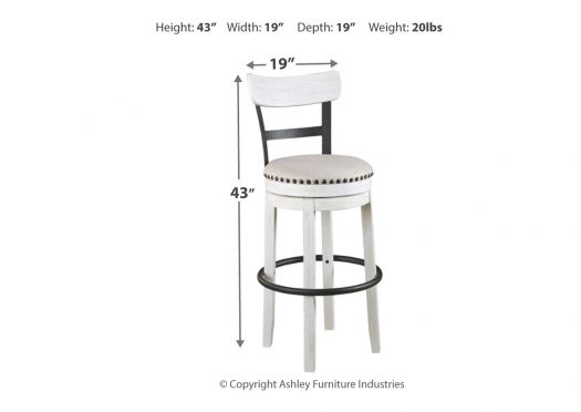 Valebeck Bar Height Bar Stool