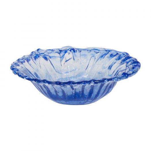 14" HARRISON LARGE BLUE BOWL