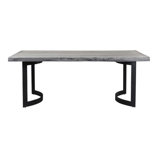 Bent Dining Table Extra Small Weathered Grey