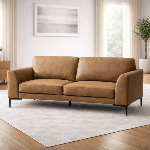 Dallas Brown Loveseat