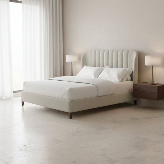 Dante Wide Chn 6/6 Uph Sh Bed -Cloud