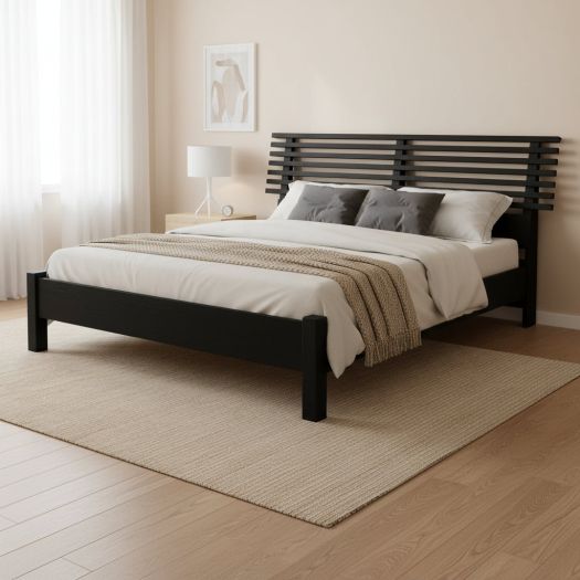 Danziar King Slat Panel Bed