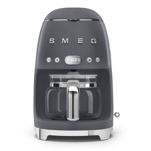 Smeg 50's Style Drip FIlter Coffee Machine, Grey