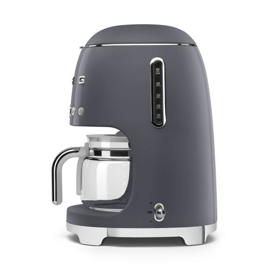 Smeg 50's Style Drip FIlter Coffee Machine, Grey