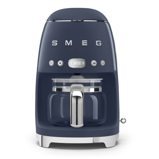 Smeg 50's Style Drip Filter Coffee Machine, Navy Blue