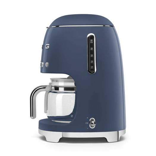 Smeg 50's Style Drip Filter Coffee Machine, Navy Blue