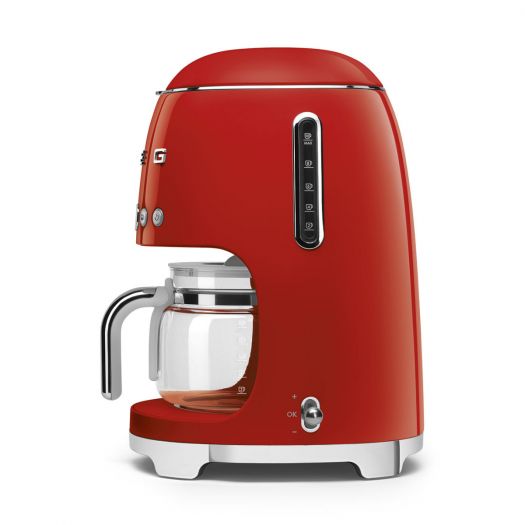 Smeg 50's Style Drip FIlter Coffee Machine, Red Color 