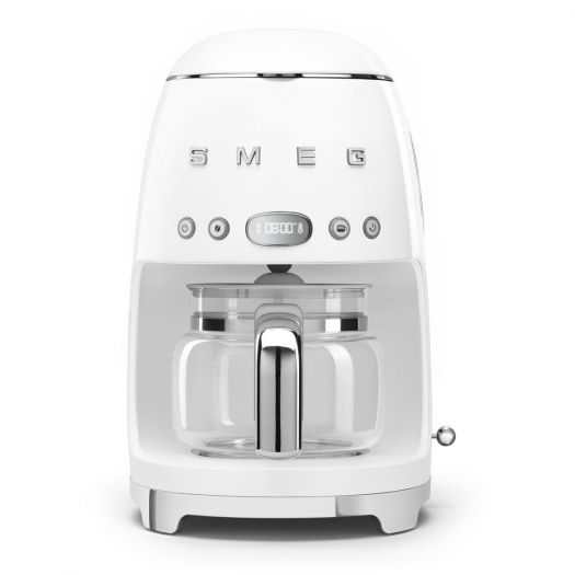 Smeg 50's Style Drip FIlter Coffee Machine, White 