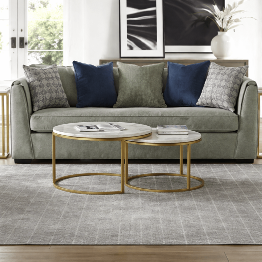 Demeter Grey 2 Seater Loveseat