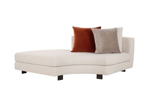 Deniz Brown Right Arm Chaise