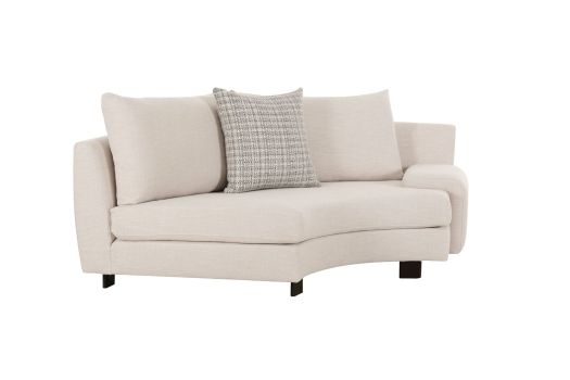 Deniz Brown Right Arm Facing Seater